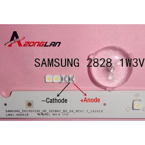 100 Pcs Voor Samsung Led Tv Toepassing Backlight Flip-Chip 3255 1.5W 3V 2828 Koel Wit Led lcd Tv Backlight SPBWH1322S1KVC1BIB