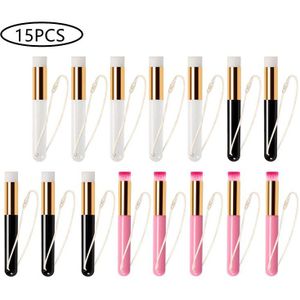 5/10/15/20Pcs Wimper Neus Borstel Wenkbrauw Mee-eter Wasborstel Cleanser Professionele Wimper Lash extension Tool