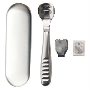 Voet Eelt Scheerapparaat Hak Hard Skin Remover Hand Voeten Pedicure Scheermes Tool Scheerapparaten Rvs Handvat 10 Blades Voetverzorging gereedschap