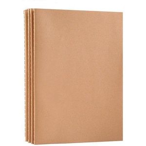 Journal Kawaii A5 B5 Kraftpapier-Zwarte Kaart Diy Notebook Kantoor Voor School Planner Grid-Lijn Agenda notepads Stationair