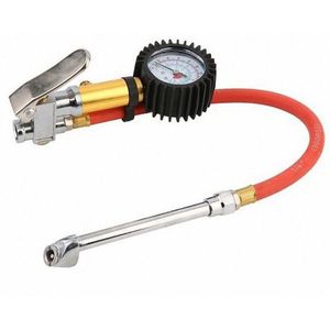 Band Lucht Inflator Tyre Pressure Meter Auto Vrachtwagen Pomp Slang Gauge Compressor Tool S55