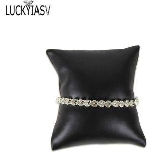 Ring en armband display, hand - fluweel - De Zilverwinkel