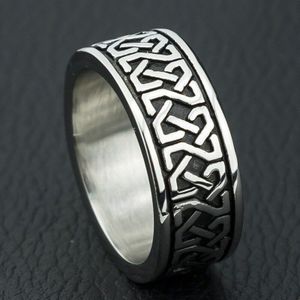 Bohemian Stijl Geometrische Patroon Mannen Ring Charm Mannen Accessoires Anniversary Wedding Ring