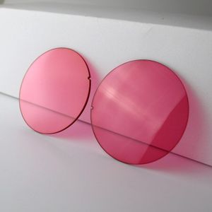 Roze Rode Zonnebril Lens Hars CR39 75Mm Exia Optische E4 Serie
