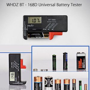 Draagbare Digitale Batterij Tester Universele Batterij Capaciteit Tester voor AA AAA 9 V Button Meerdere Formaat Batterij Tester Gereedschap