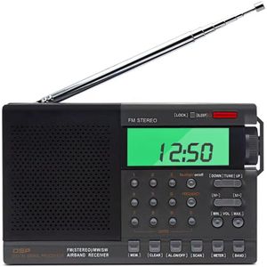 ZUIDID - RA08 - Draagbare Radio - Digitale FM SW MW Multi-Band - Met LCD Display