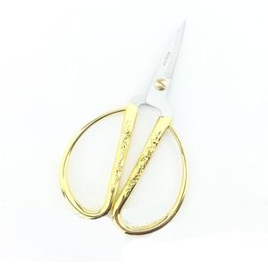 Oneroom 4 Size Rvs Gold Naaien Schaar Korte Cutter Duurzaam Hoge Stalen Vintage Maat Schaar voor Stof Craft