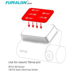 Originele Installeren 3M Sticker Mount Gebruik Voor Xiaomi 70mai Dash Kamera Pro Dvr Houder Met Statische Elektrostatische sticker