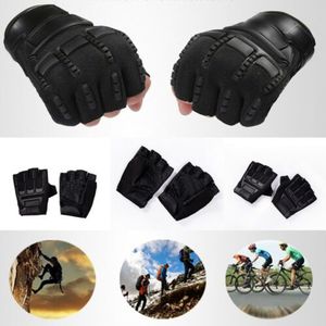 Mode Bike Cycling Gel Half Vinger Handschoenen Korte Vinger Outdoor Sport Handschoenen