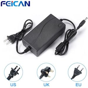 12V 5A 6A Voeding Ac 100V-240V Power Adapter Eu Ons Uk Plug 5.5Mm X 2.1Mm Voor Led Strip Licht Cctv Ip Camera