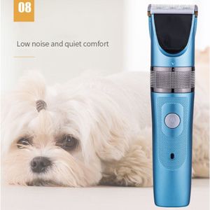 Hond Clippers Draadloze Hond Grooming Clippers Kit Oplaadbare Rustig Huisdier Tondeuse Trimmer Met 7 Hond Grooming Gereedschap Voor Huisdieren