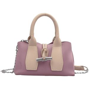 Handtas Vrouwen Schoudertas Compact Effen Kleur Schoudertas Vrouwen Handtassen En Handtassen Met Handvatten