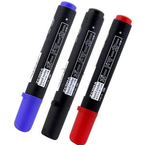 6 Stks/partij Zebra YYR1 2.5Mm Whiteboard Marker Wissen Kan Worden Gewist Schrijven Levert Kantoor &amp; School Supplies