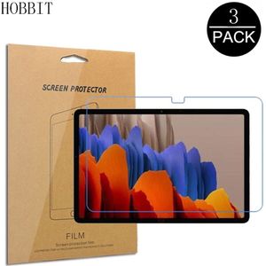 3Pcs For Samsung Galaxy Tab S7/S7 Plus A7 Tablet Screen Protector 0.15mm Nano Scratch Proof Explosion-proof Film Not Glass