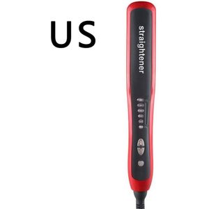 Keramische Steil Haar Kam Multifunctionele Baard Stijltang Styler Brush Mannen Warmte Haar Krultang Elektrische Haarverzorging