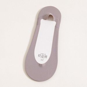 Cut Elke Ijs Kousen Vrouwen Hak Siliconen Kan Niet Vallen De Hak Katoen Antislip Ademend Boot sokken Snoep Kleur Invisibl