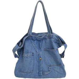 Denim Vrouwen Schoudertas Handtassen Mode Tassen Voor Vrouwen Meisjes Grote Messenger Bags Vrouwen Messenger Bags Torebka Damska