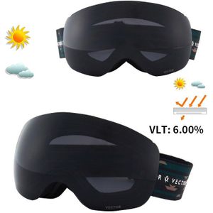 Otg Characterist Print Riem Ski Bril Sneeuw Bril Mannen Skibrille Anti-Fog Snowboard Skiën Vrouwen Zonnebril Outdoor Sport