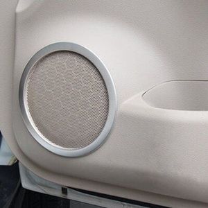 Auto Styling Fit Voor X-Trail Xtrail Rogue T32 Voor Qashqai J11 Rvs Chroom Deur speaker Ring Cover Sticker