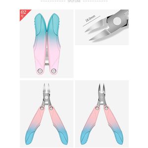 Nagelknipper Ingegroeide Teennagel Opvouwbare Correctie Tangen Cuticle Snijders Cut Paronychia Pedicure Manicure Hand Voetverzorging Tool