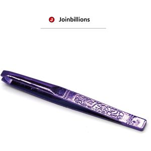 Staal Wenkbrauw Pincet Beauty Care Tool Van Kleur Plating