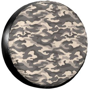 14 &quot;15&quot; 16 &quot;17&quot; Inch Lederen Reservewiel Cover Band Protector Case Bag Pouch Protector Auto banden Voor Jeep Hummer Auto Accessoires