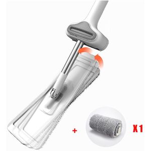 Lui Hand-Gratis Squeeze Mop Thuis Microfiber Vloer Schoon Mop Nat Of Droog Gebruik Schoonmaken Tool Thuis Geen Dode hoek Schoonmaken Tool