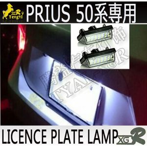 XGR led licence lamp auto accessoire voor PRIUS 50