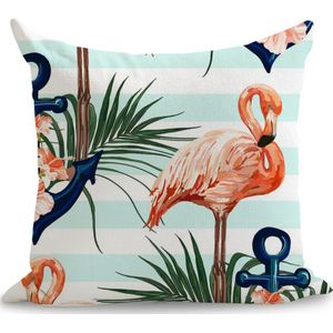 Flamingo in Water Kussen Euro Cover Decoratieve Massager Decoratieve Kussens Home Decor
