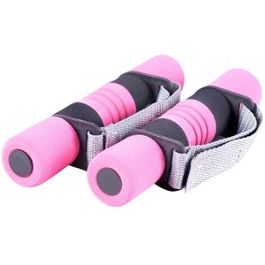 Oefening Een Paar Lopen Dumbbells Hand Gewichten Aerobics Workout Fitness Sport