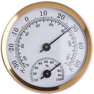 Didihou Thermometer & Hygrometer Voor Sauna Huishouden Wandmontage Temperatuur Vochtigheid Meter