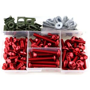 Voor Kawasaki Ninja 250R ER-6F ER-6N Ninja 300 Ninja 400 Versys 650 Versys 1000 Cnc Compleet Volledige Kuip Bouten Kit schroeven Moeren