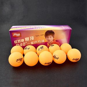 Dhs 1 Ster Toernooi Materiaal Seamed D40 + Pp Bal Tafel Tennisbal/Ping Pong Ballen 10 Stks/pak
