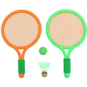 1 Set Compact Lichtgewicht Praktische Creatieve Herbruikbare Sport Tool Badminton Racket Peuter Kinderen Kids
