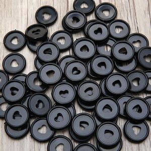 10PCS24mm Buitendiameter Studie Met Me Plastic Boek Ring Ring Losbladige Binding Ring-Schijf Schotel Plaat Gesp