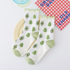 Kant Verstoorde Zachte Katoen Vrouwelijke Sokken Top Lente En Zomer Leuke Sokken Zoete Prinses Meisjes Comfortabele Leuke Vr