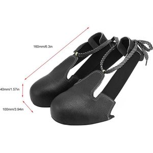 Anti-Smashing Anti-Slip Unisex Stalen Neus Veiligheidsschoenen Cover Universal Industrie Beschermende Overschoenen