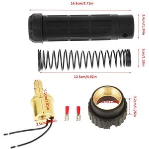 Lastoorts Adapter Kit, Euro Fitting Messing CO2 Mig/Mag Lassen Torch Adapter Conversie Kit