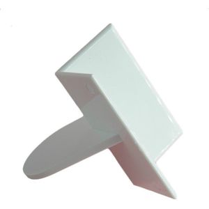 Cake Soepeler Paddle Haakse Tool Plastic Keuken Gebruiksvoorwerp Fondant Suiker Ambachtelijke Polish Finisher Decor Effen Kleur Bakvormen