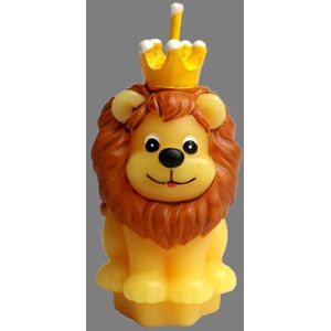 Kinderen Verjaardagsfeestje Creatieve Rookloze Cartoon Lion King Kleine Geurende Maken Kaars Bruiloft Decoratie Souvenir Accessoire