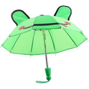 Mooie Mooie Paraplu Accessoires Kids Geschikt Voor 18 Inch Meisje Pop Outdoor Paraplu Windbestendig Opvouwbare Regenkleding