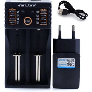 VariCore U4 V10 V20I 1.2 V/3.2 V/3.7 V/4.25 V 18650/26650/18350/16340/18500/26500/14500 AA AAA NiMH lithium Batterij Oplader