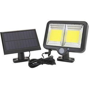 150/180 Led Cob Oplaadbare Solar Light Outdoor Pir Motion Sensor Lamp Waterdicht Solar Sensor Wandlamp Tuin Yard Decor
