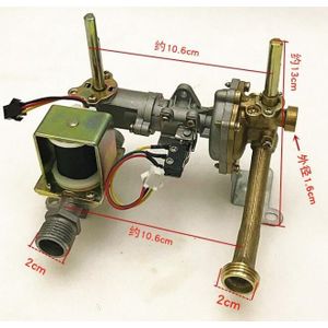 6-7L Gas boiler onderdelen water en gas montage valve
