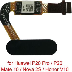 Voor Huawei Ascend Mate 7/P20 Pro / P20 / Mate 10 / Nova 2S / Honor V10 vingerafdruk Sensor Flex Kabel