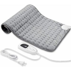 Soft Elektrische Verwarming Pad Voor Kramp Terug Spier Schouder Relief Thermostaat Timing Automatische Uitschakeling Snelle Verwarming Veiligheid Warmte Pad