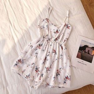 Bloemen Jumpsuits Vrouwen Strand Shorts Rompertjes Zomer Bohemian Print Overalls Mode Vrouwen Slanke Hoge Taille Speelpakjes Femme