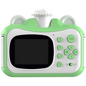 Kinderen Mini Cartoon Instant Print Camera Hd 1080P Diy Foto Afdrukken Camera Video Recorder Camcorder Voor Kids Chritmas
