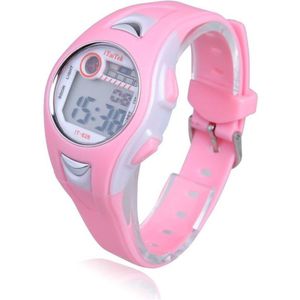Kinderen Kijken Jongens Meisjes Led Digitale Sport Horloges Siliconen Plastic Kids Alarm Datum Casual Horloge Selecteren Voor Kid * Een