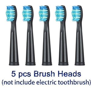 Seago Elektrische Tandenborstel Met 1 Opzetborstels Batterij Sonic Tanden Borstel Diepe Reiniging Inbegrepen Zachte Haren SG503